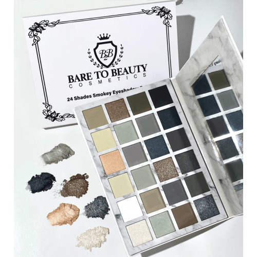 24 Shades Smokey Eye Shadow Pallet...