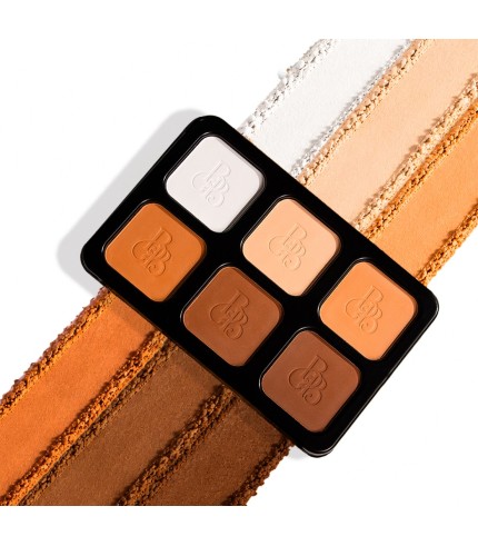 Pro-Master Essential Mix 6 in 1 Perfect Sculpt & Set Powder Pallet For Professional.
