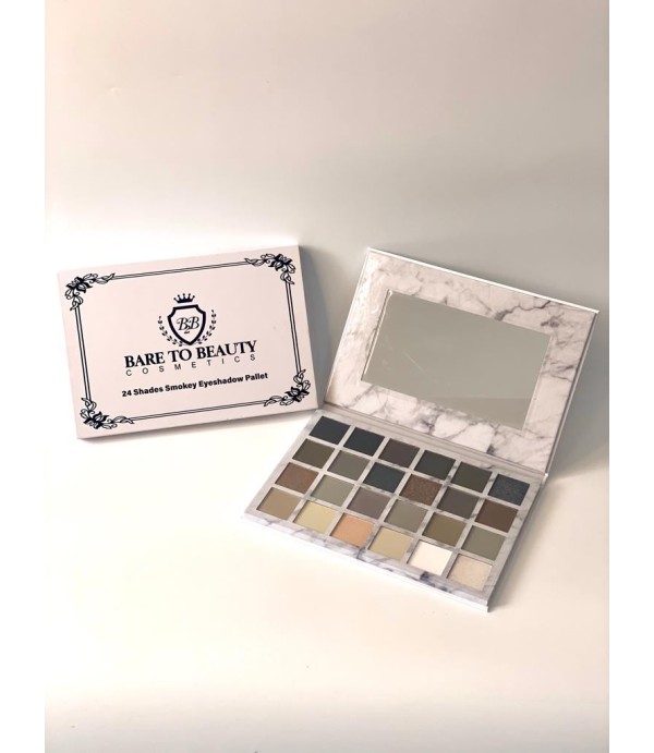 Eye Shadow Pallet (24 Shades Smokey)