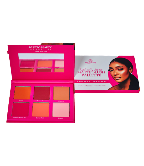 Radically Sweet Matte Blush Pallette (6 Shades)